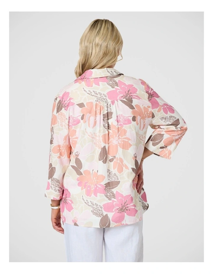 Amalfi Rose Print Shirt image 2