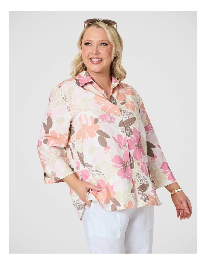 Amalfi Rose Print Shirt image 3