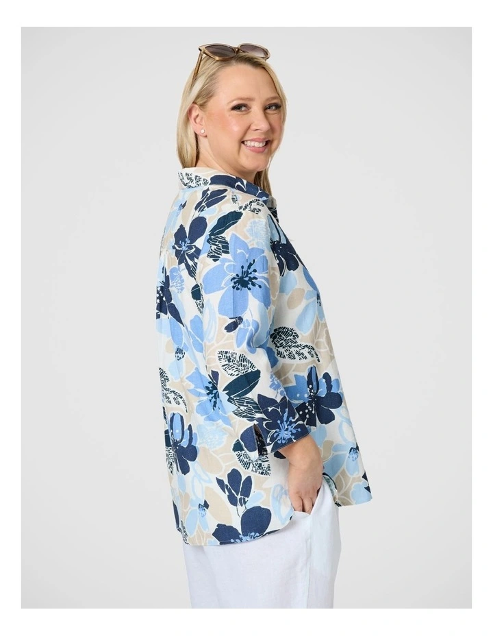 Amalfi Rose Print Shirt image 3
