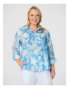 Amalfi Paisley Print Shirt
