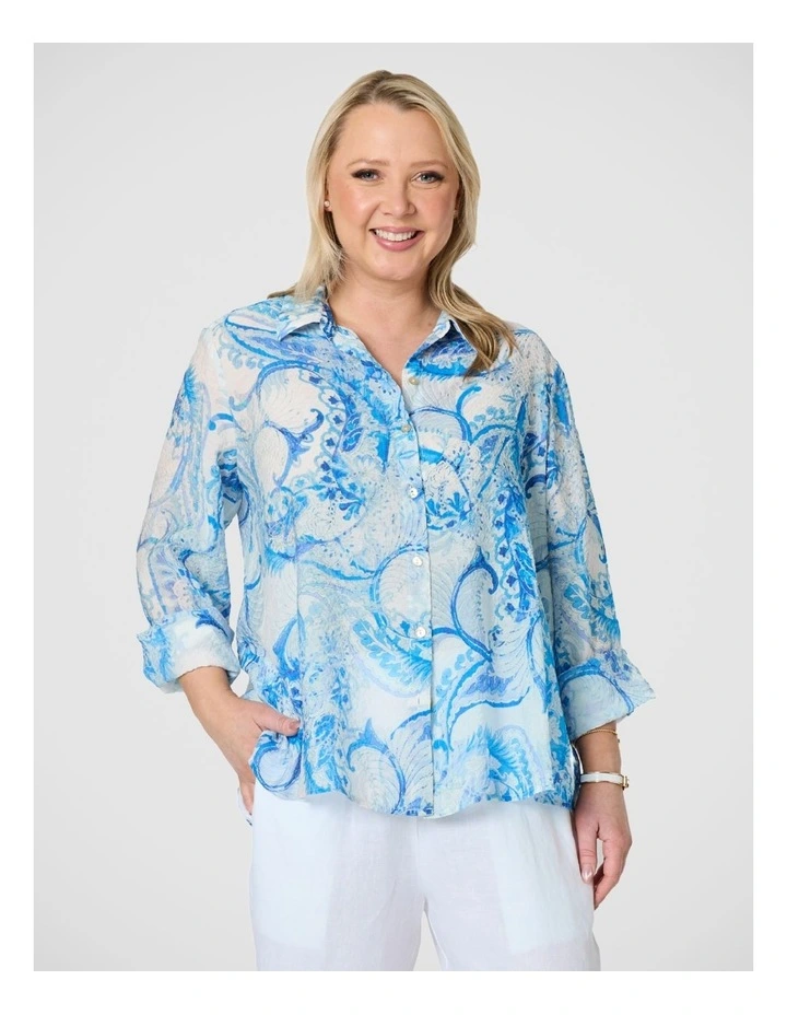 Amalfi Paisley Print Shirt image 1