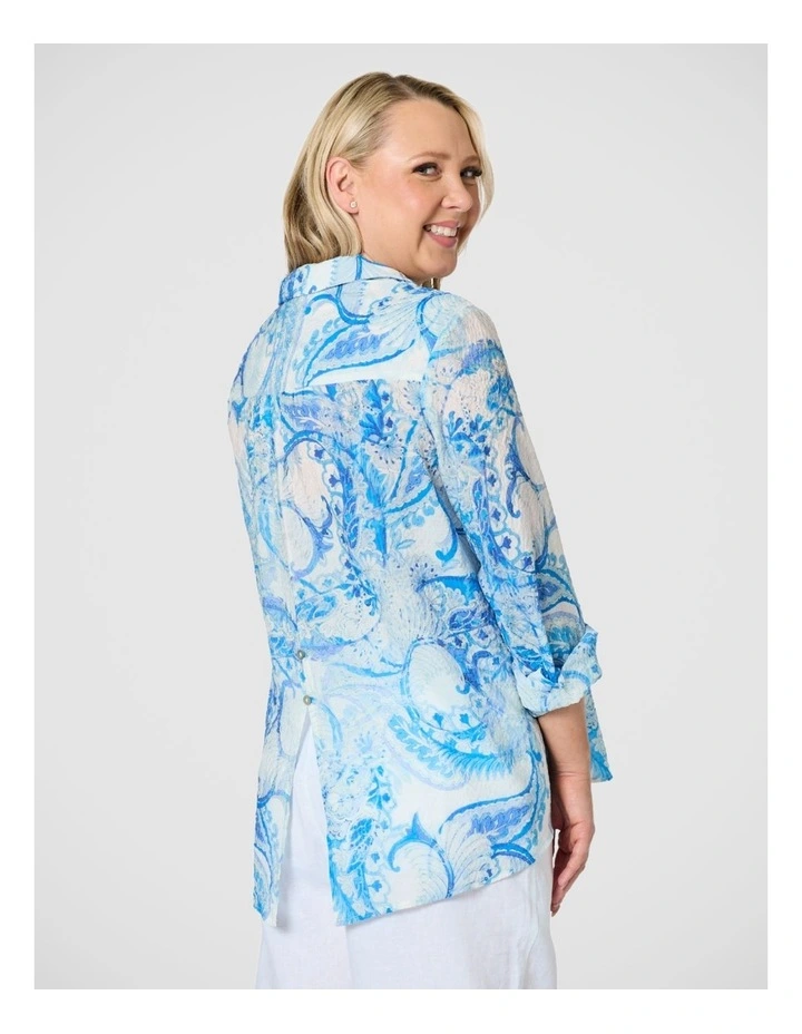 Amalfi Paisley Print Shirt image 3