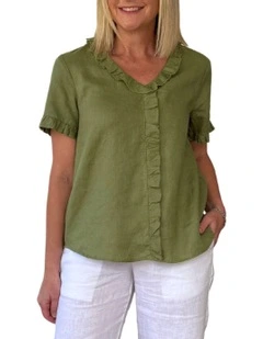 Tiffany Top in Green