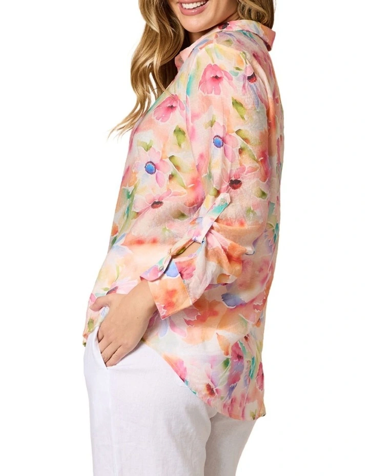 Spring Floral Shirt in Multi image 2