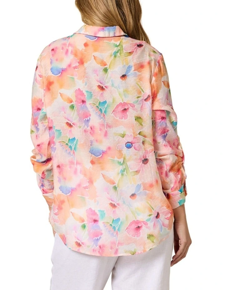 Spring Floral Shirt in Multi image 3