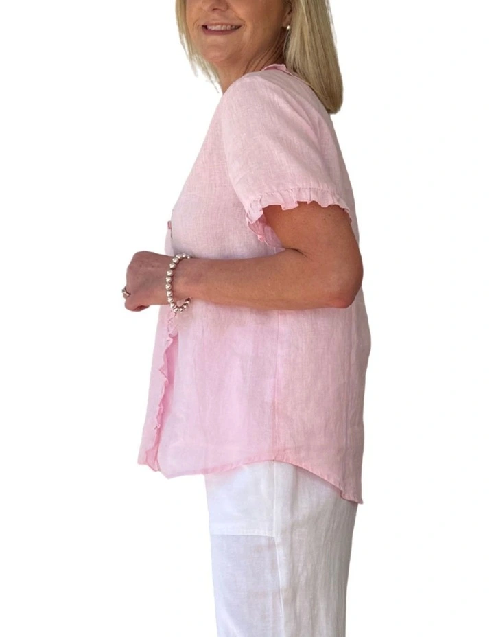 Tiffany Top in Pink image 2