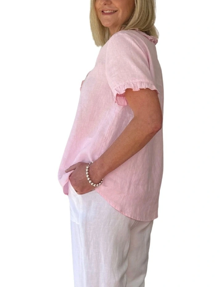 Tiffany Top in Pink image 3