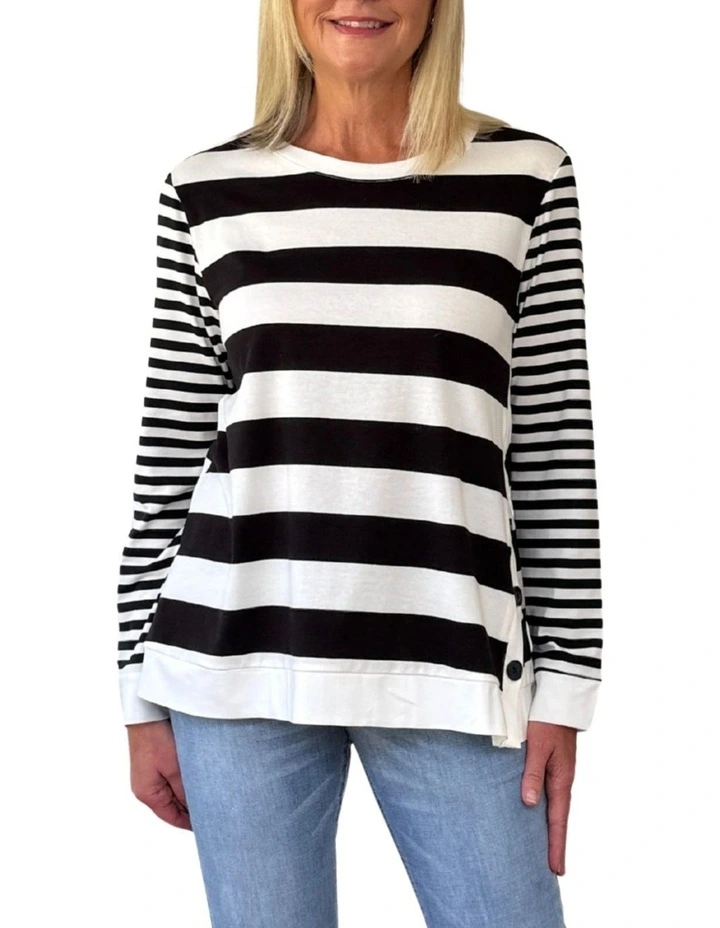 Brighton Stripe Top in Multi image 1
