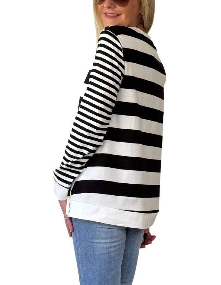 Brighton Stripe Top in Multi image 3