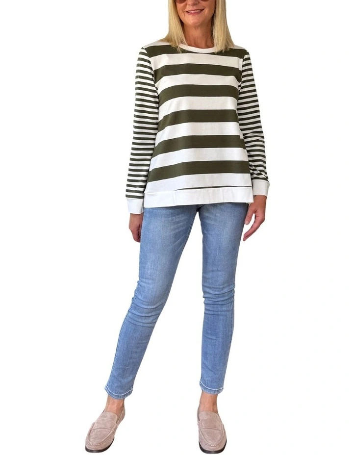 Brighton Stripe Top in Multi image 5