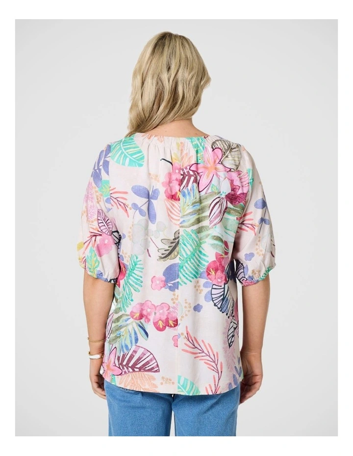Desert Rose Print Top image 3
