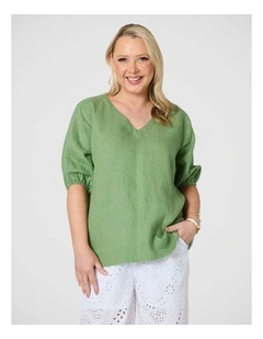 Anna Linen Top