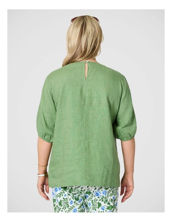 Anna Linen Top image 3
