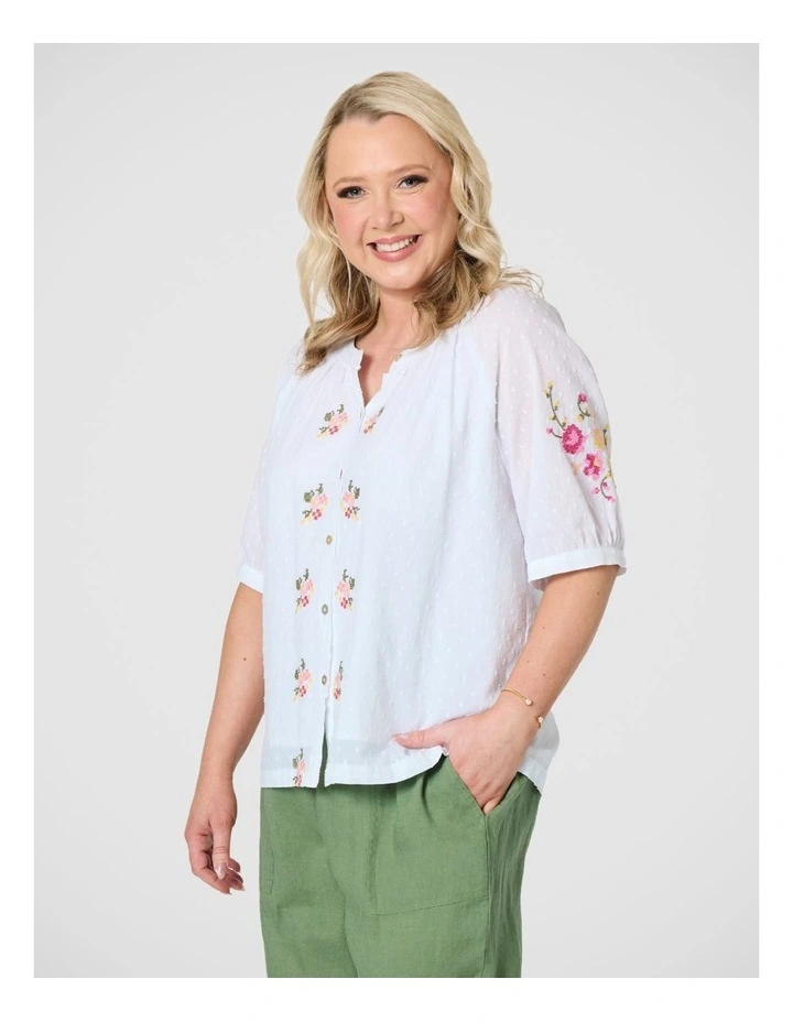 Desert Rose Embroidered Shirt image 2