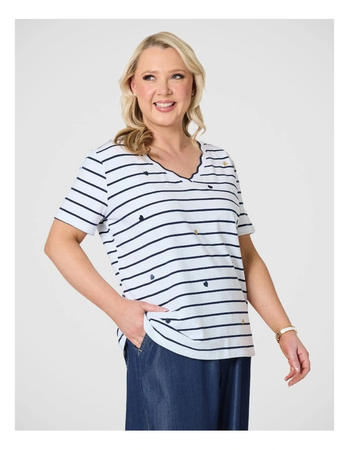 Marina Stripe Tee image 2