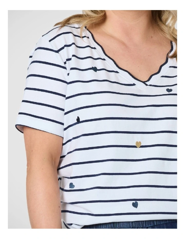 Marina Stripe Tee image 4