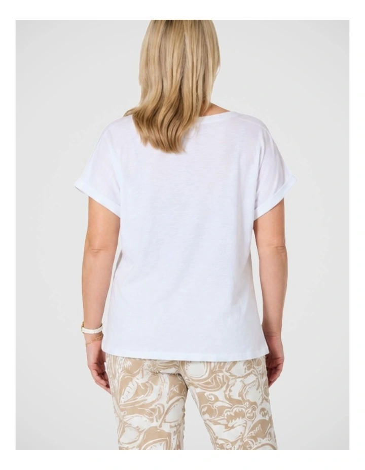 Seaside Beaded Tee image 2