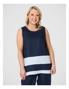 Chloe Linen Top