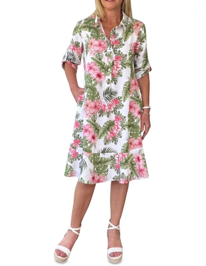 Caledonia Dress in Multi image 1