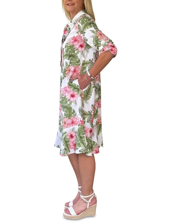 Caledonia Dress in Multi image 3