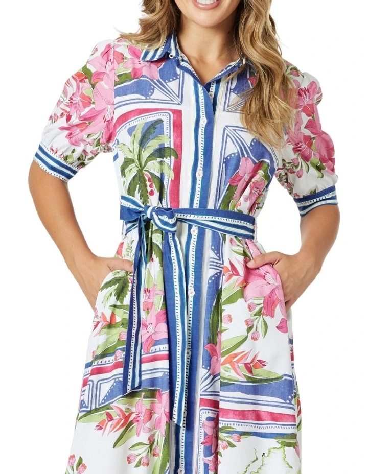 Monaco Dress in Multi image 3