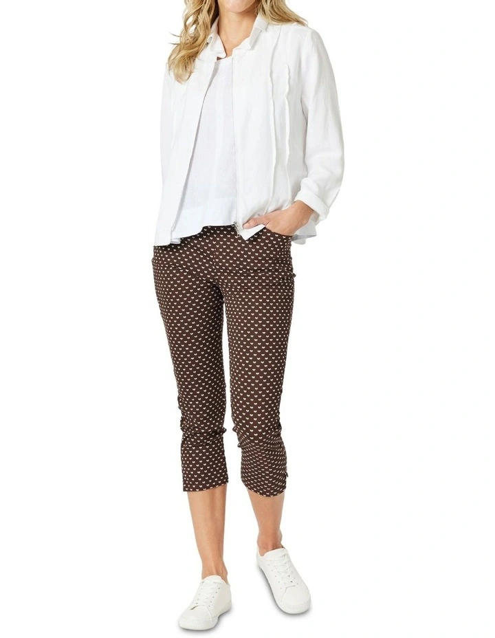 Small Bow Pant in Brown image 4