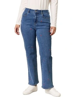 Cherry Jeans in Blue