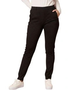 Hunter Print Pant in Brown
