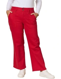 Hudson Denim Jean in Red