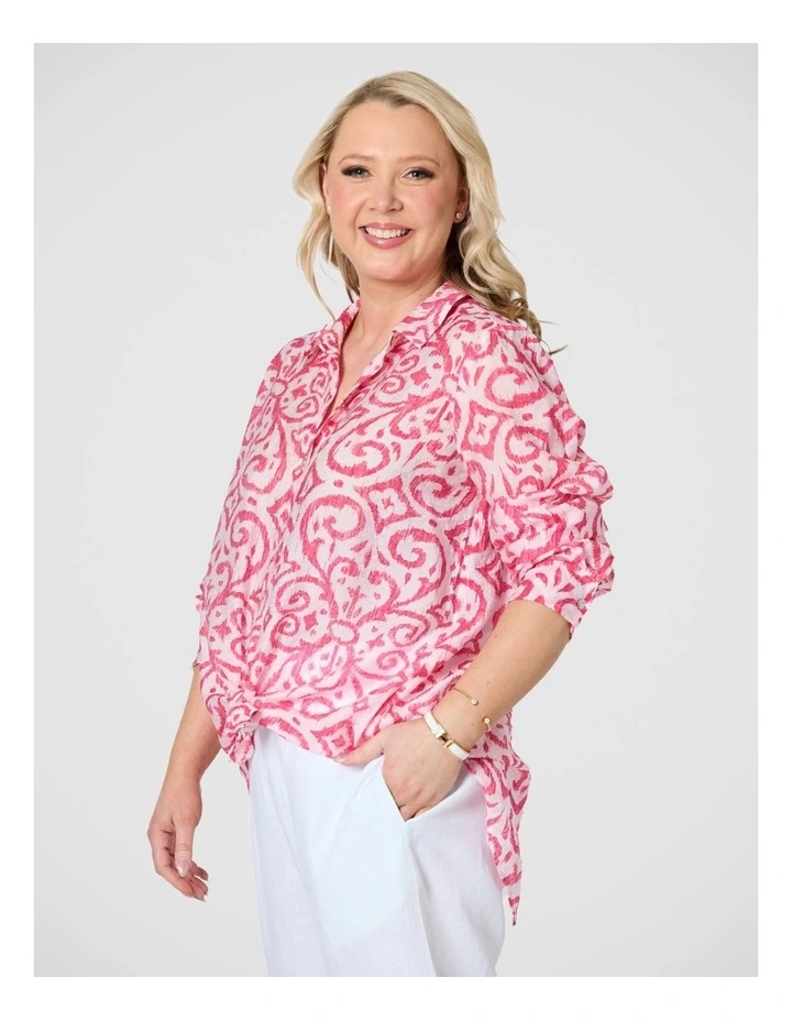 Provence Print Shirt image 2