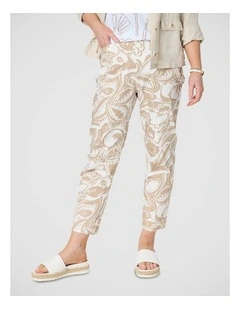 Tuscan Bloom Print Pant