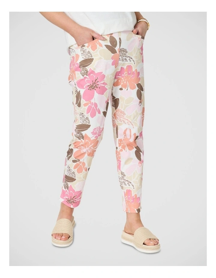 Amalfi Rose Print Pant image 3