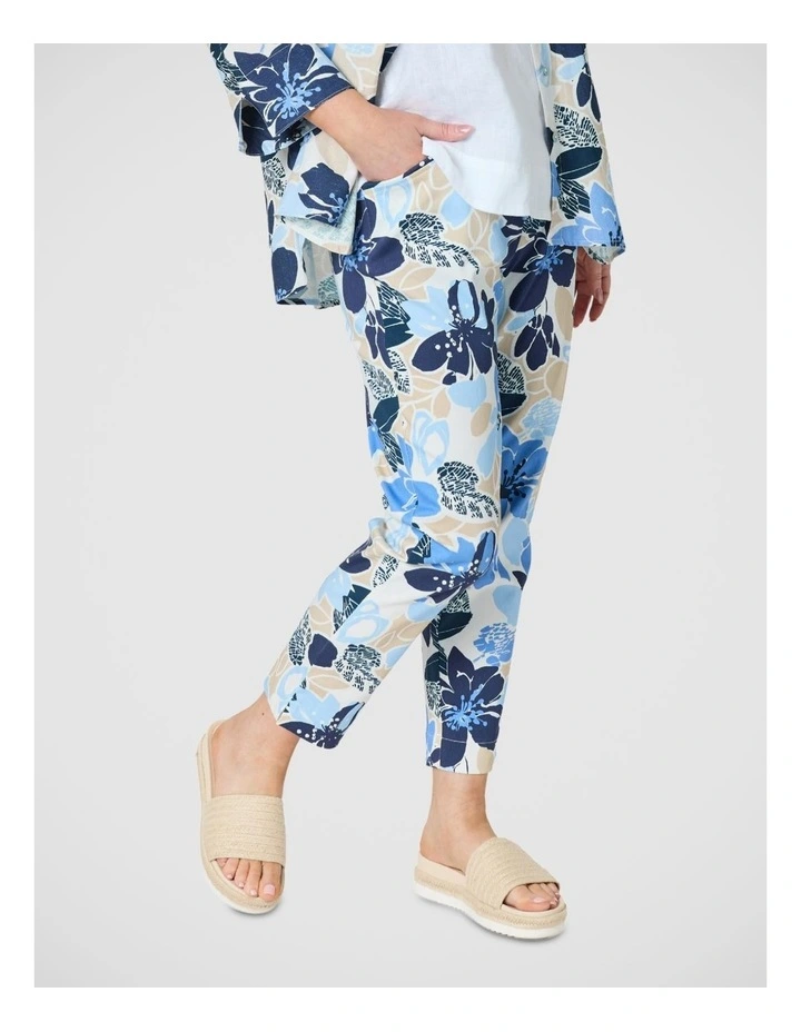 Amalfi Rose Print Pant image 3