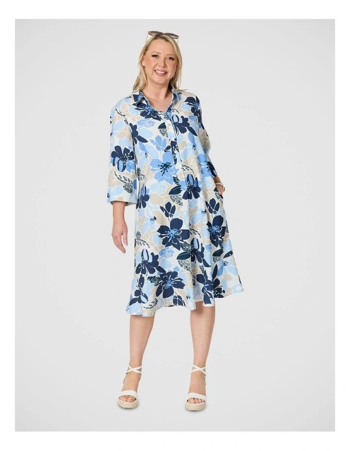 Amalfi Rose Print Dress image 1