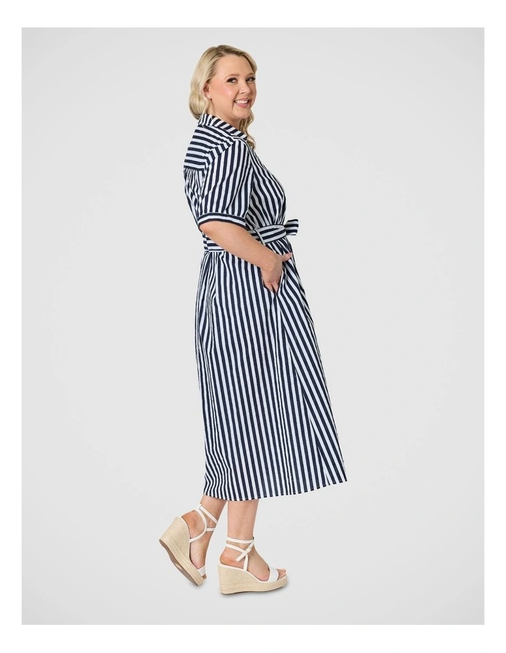 Riviera Stripe Shirtdress image 3