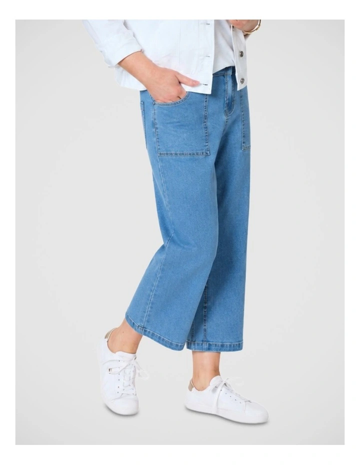 Cropped Hudson Jean image 2