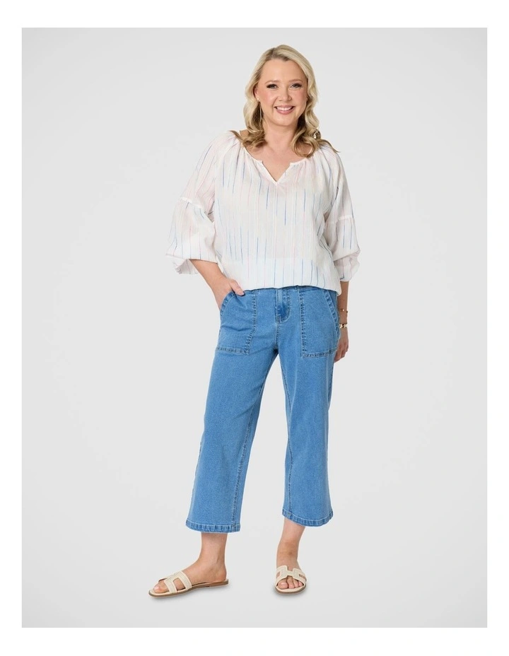 Cropped Hudson Jean image 4