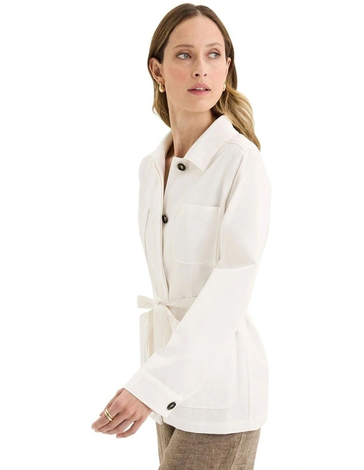 Panna Jacket in Cream image 2