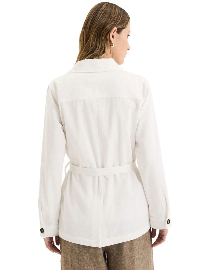 Panna Jacket in Cream image 3