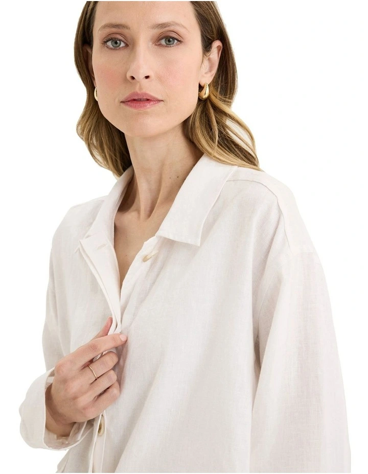 Tirari Bomber Jacket in White image 4