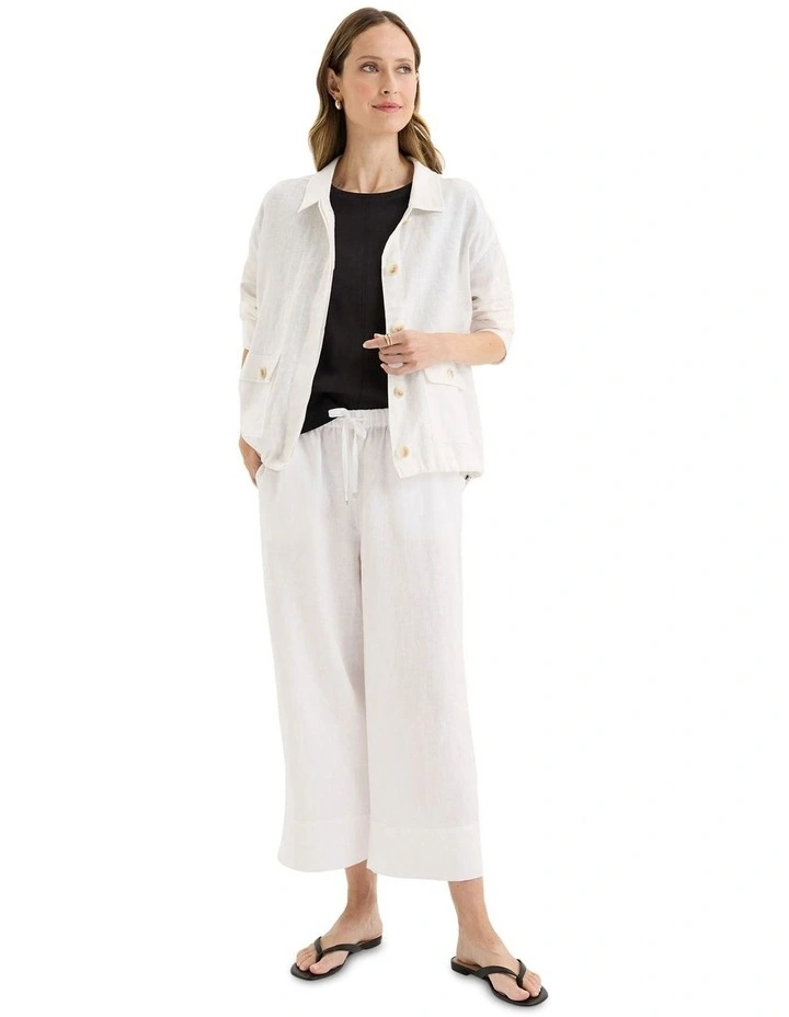 Tirari Bomber Jacket in White image 5