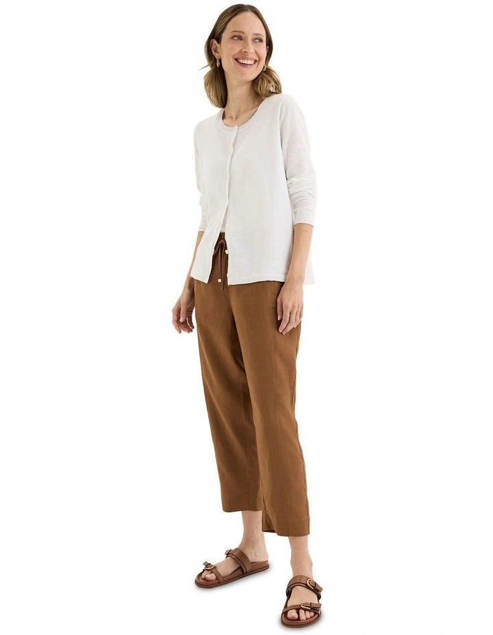 Blaze Cardigan in White image 5