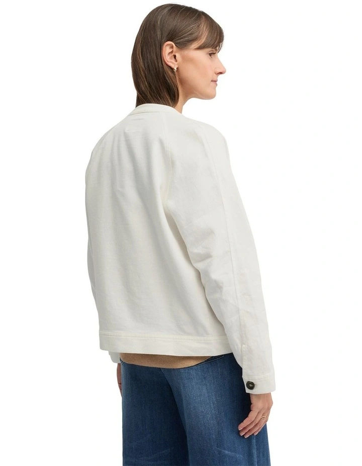 Figo Jacket in Ecru image 2