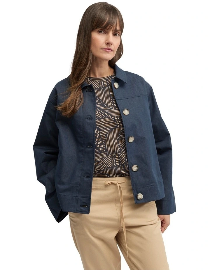 Quartz Jacket in Indigo image 1