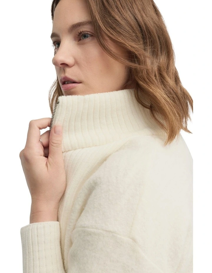 Ember Knit Jacket in Cream image 4