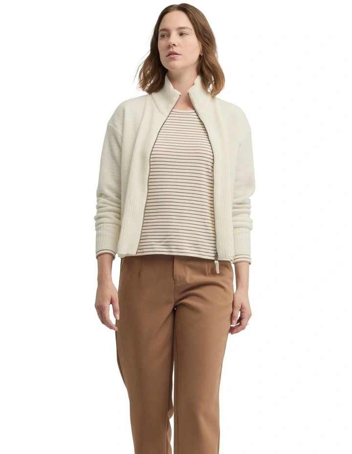 Ember Knit Jacket in Cream image 5