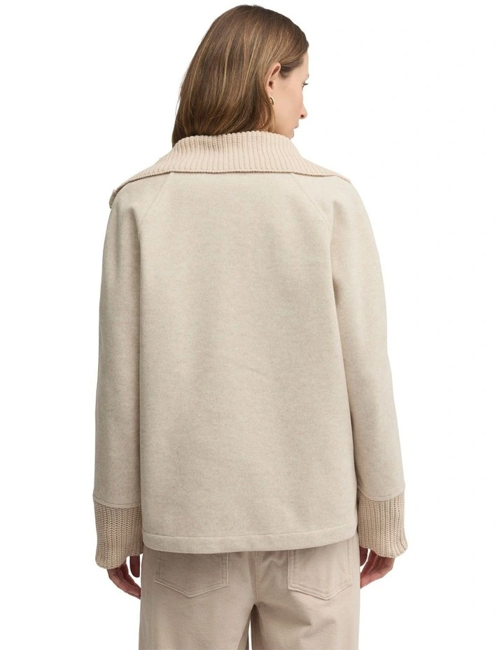 Equinox Jacket in Beige image 2