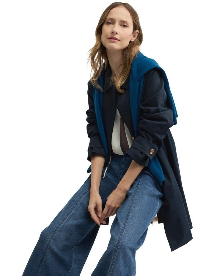 Nova Coat in Blue image 5