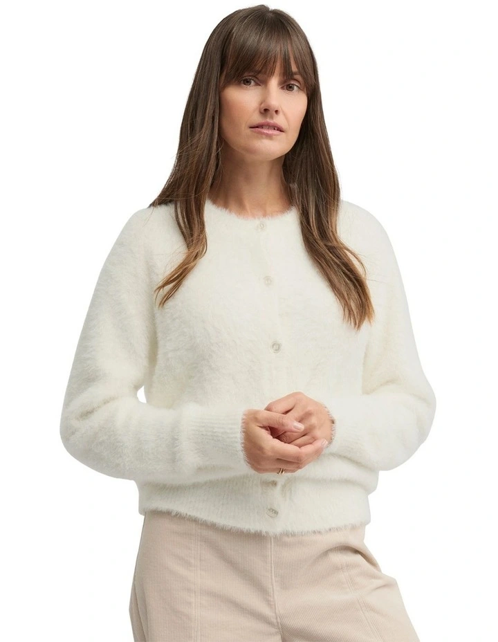 Hearth Cardigan in  Cream image 1