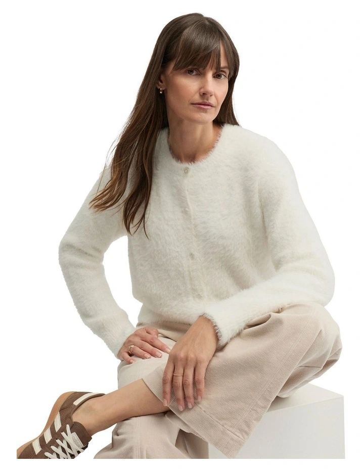 Hearth Cardigan in  Cream image 4